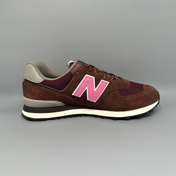 New Balance 574 U574GR2 Brown‎ Suede Lace Up Shoes Men\'s Sz 10 Women\'s Sz 11.5 main image 8